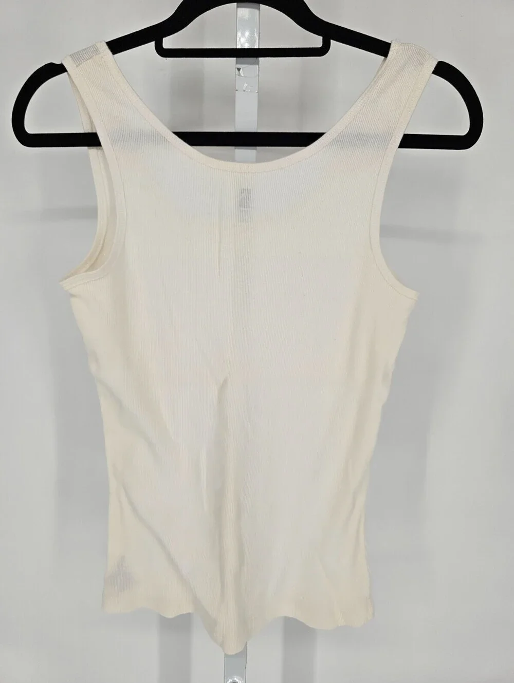 Alpine Design Womens Sz XL Classic Robbed Tank Top Solid White - Picture 3 of 3